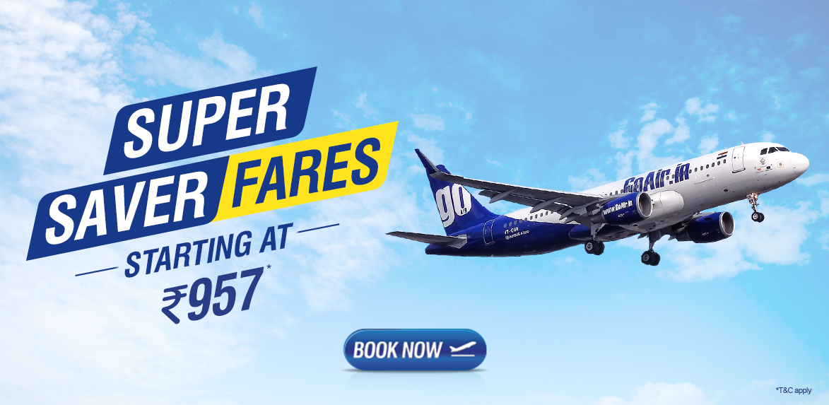 GoAir Super Saver Flight Fare Sale GoAir Super Saver Flight Fare Sale